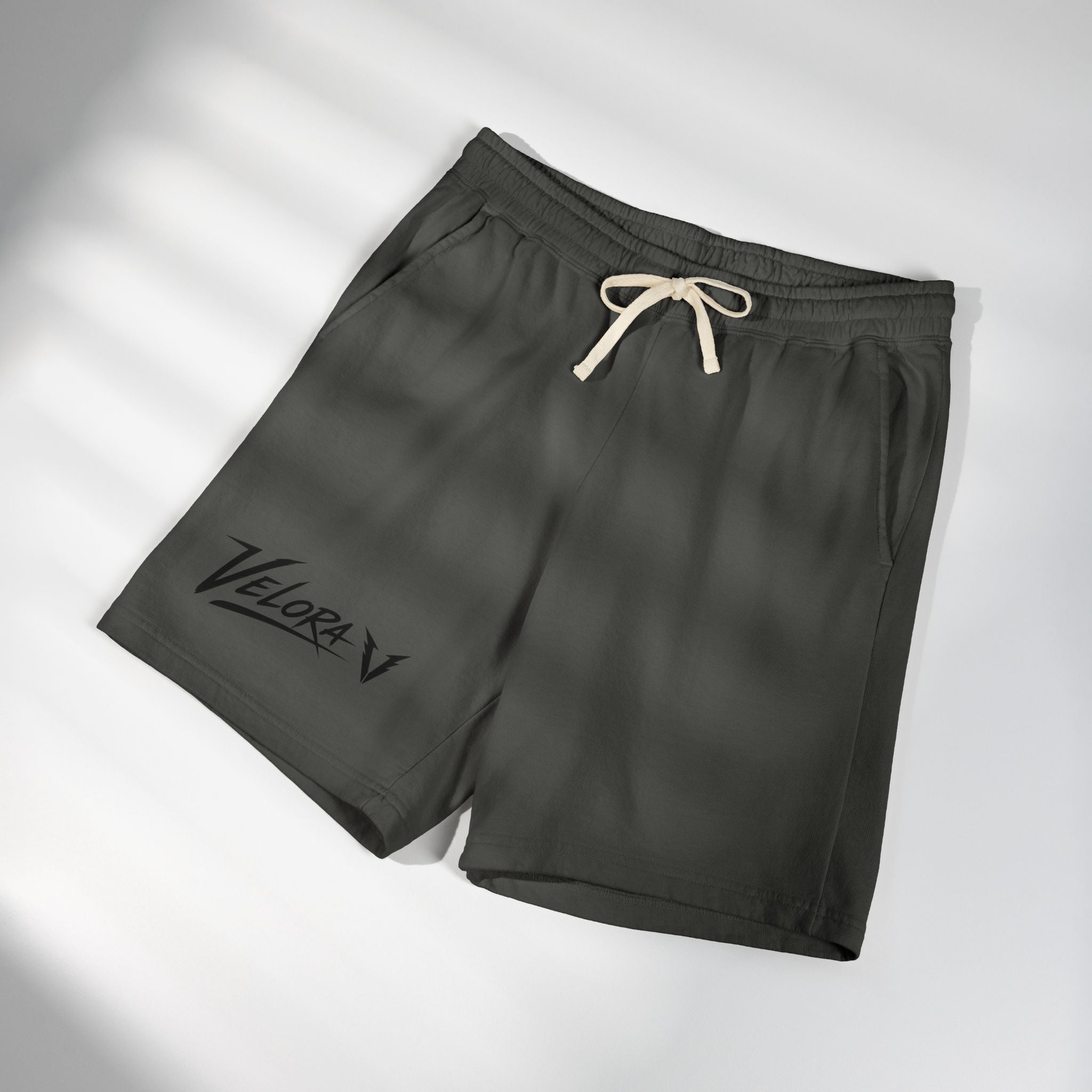 VELORA Core Fleece Shorts — Drop 001