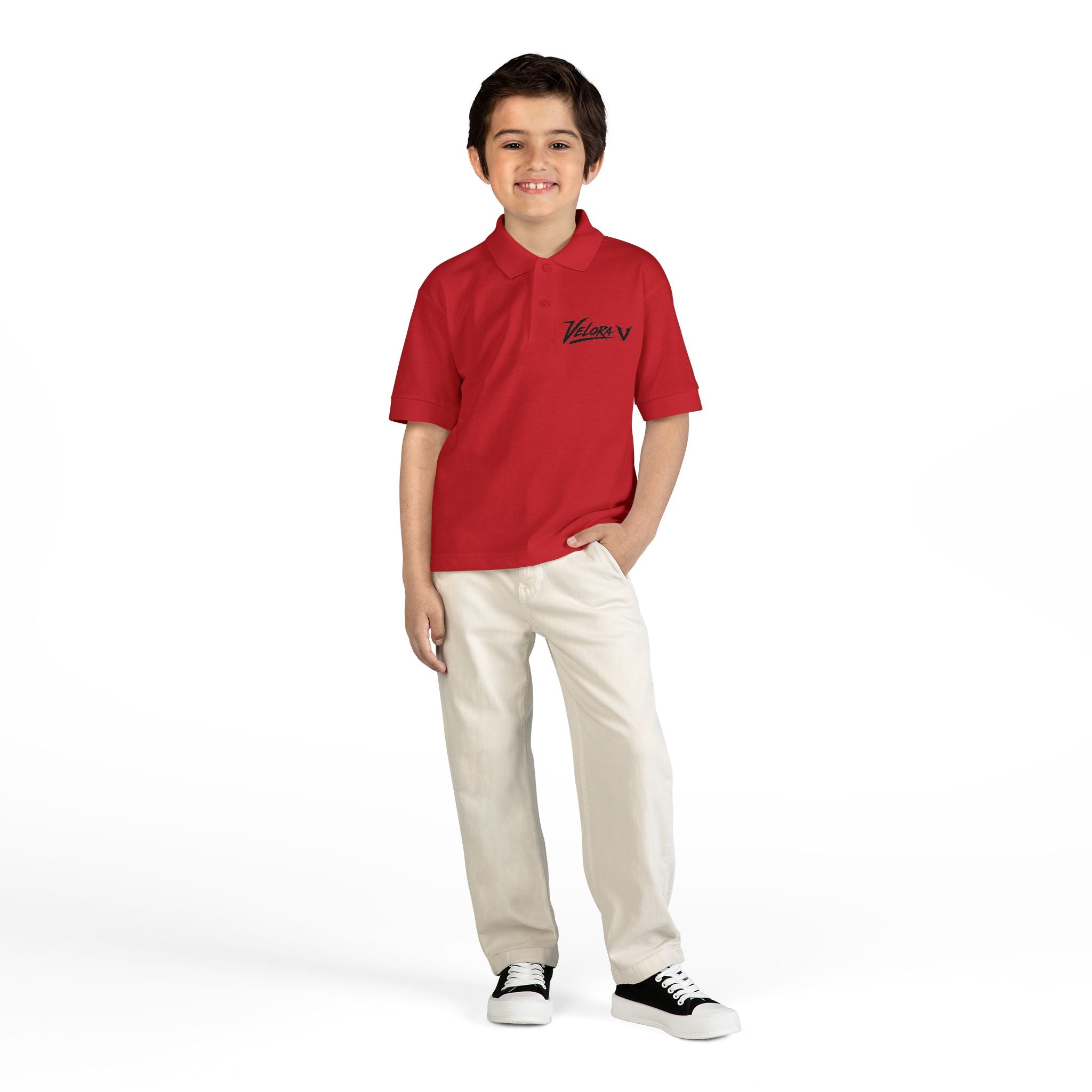 VELORA Youth Classic Polo