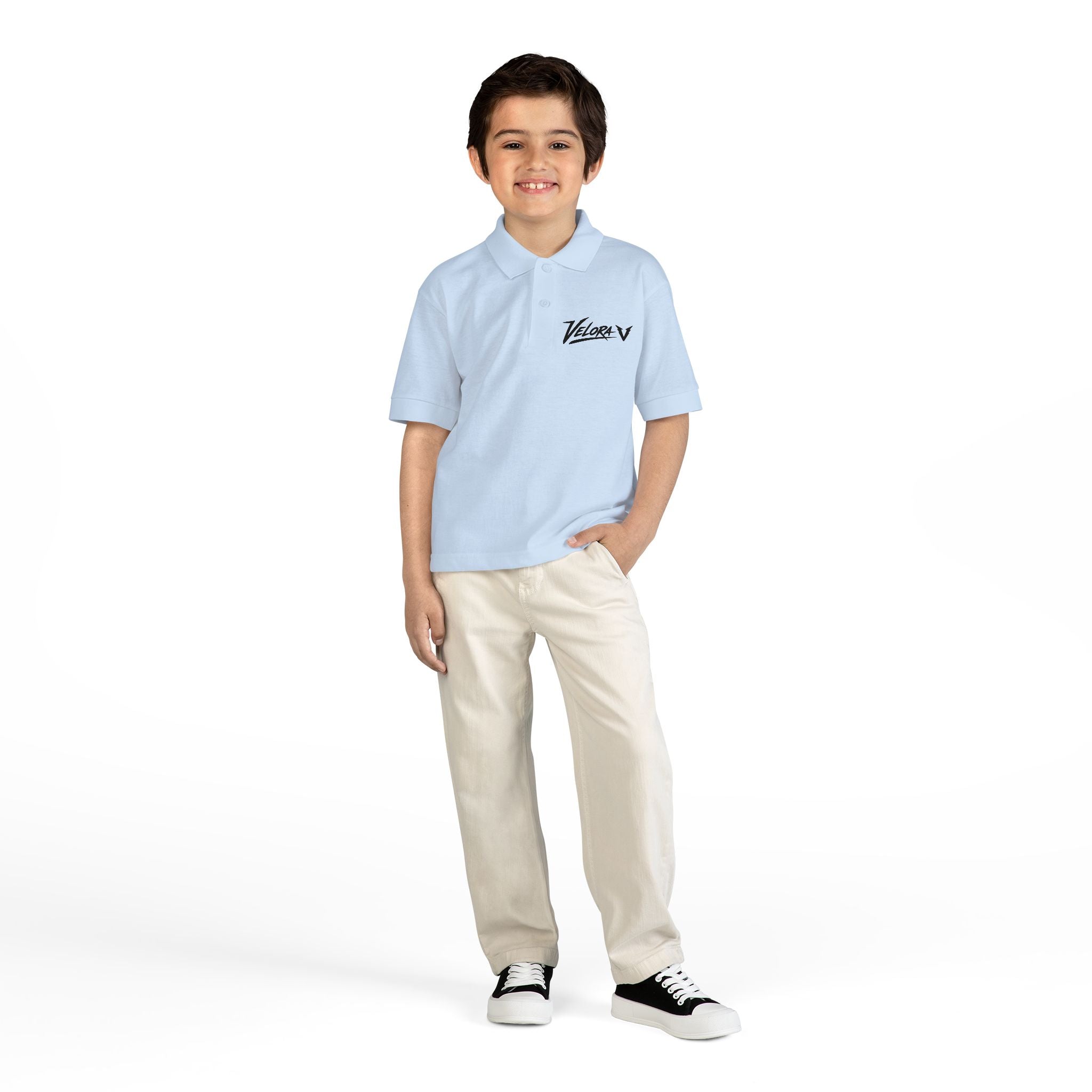 VELORA Youth Classic Polo
