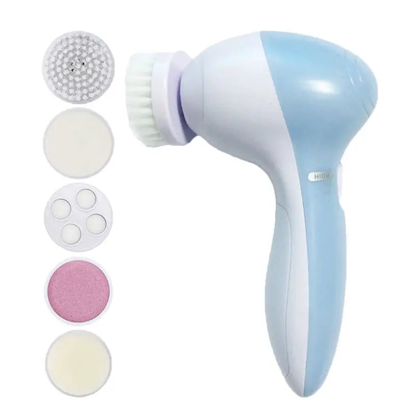VELORA 5-IN-1 Facial Cleansing Brush