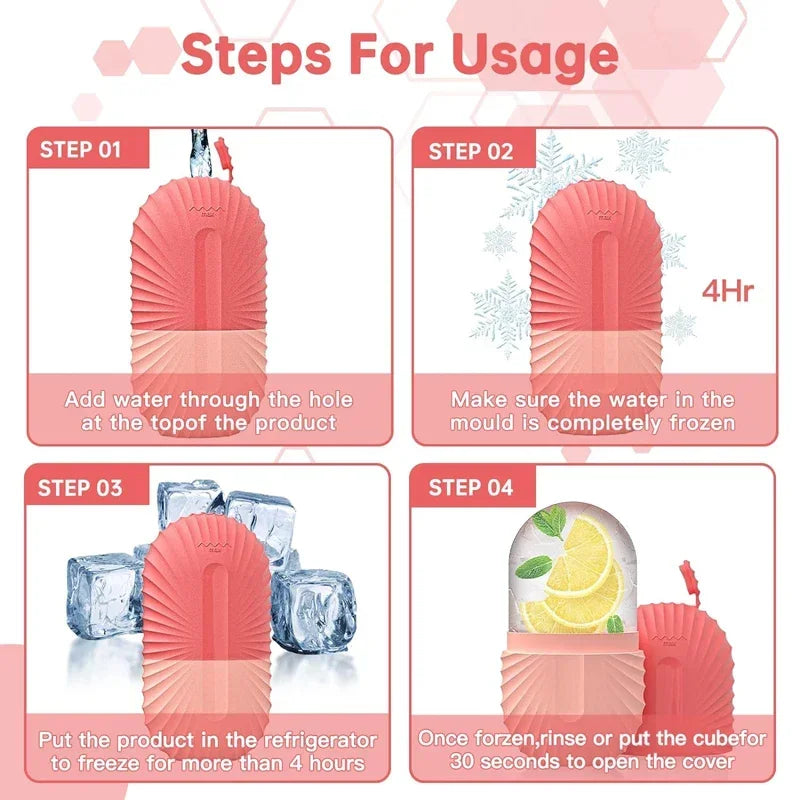 Cooling Facial Ice Roller -Reusable Skin Care Roller