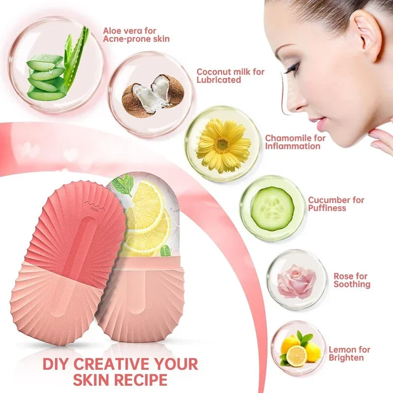 Cooling Facial Ice Roller -Reusable Skin Care Roller