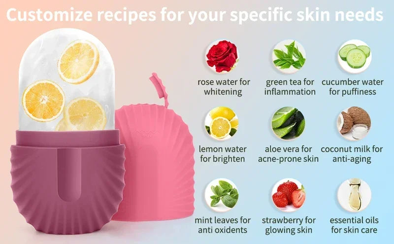 Cooling Facial Ice Roller -Reusable Skin Care Roller