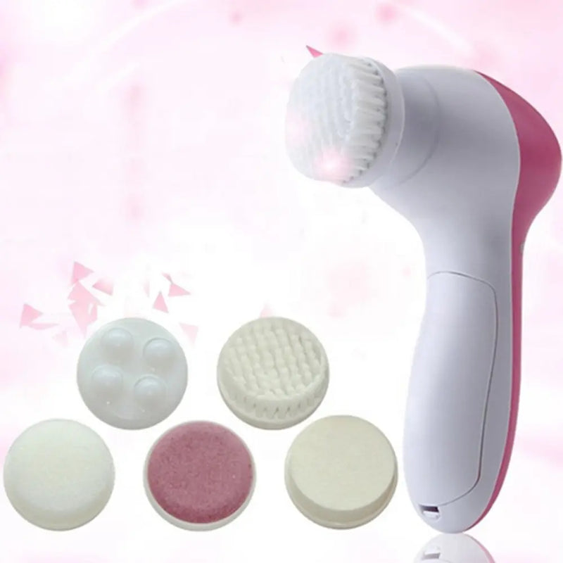 VELORA 5-IN-1 Facial Cleansing Brush