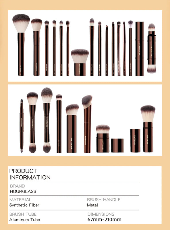 VELORA Precision Makeup Brush Collection