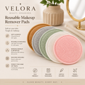 VELORA  Reusable Makeup Remover Pads